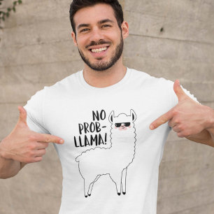 Kein Probllama T-Shirt