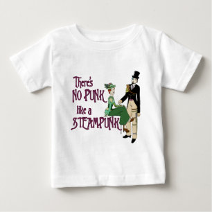 Kein Punk wie ein Steampunk Baby T-shirt