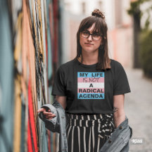 Kein radikaler T - Shirt der Agenda