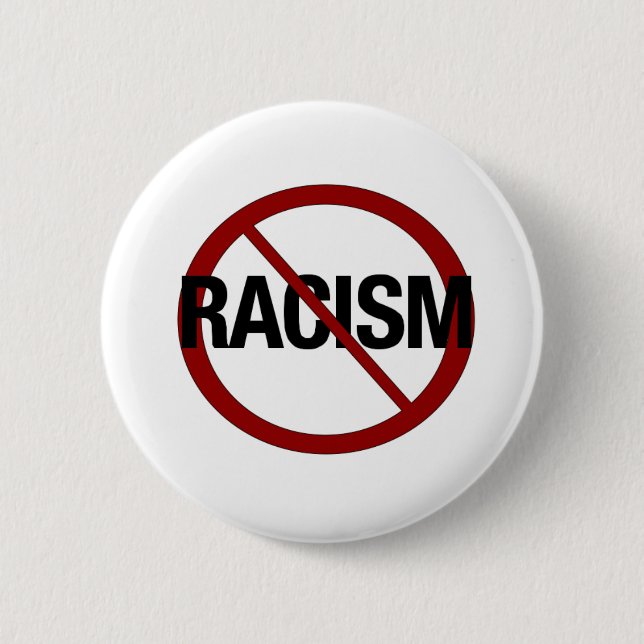 Kein Rassismus Button (Vorderseite)