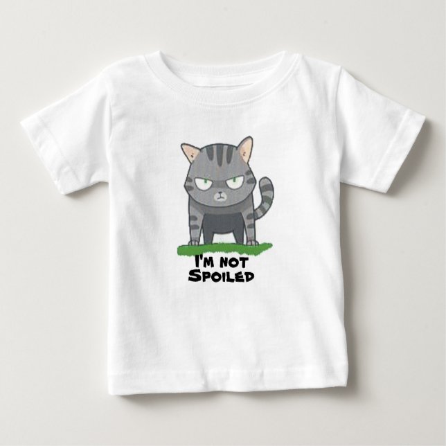 kein Rauch-KatzeT-Shirt Baby T-shirt (Vorderseite)