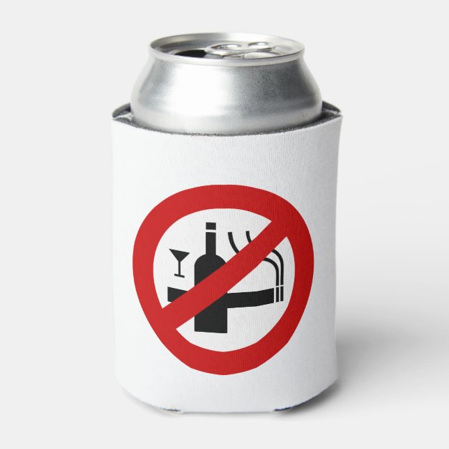 KEIN Rauchverbot ⚠ thailändisches ⚠ Dosenkühler (Kanne Vorderseite)