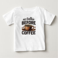 Kein Reden Vor Kaffee – Lustiger Retro-Kaffeeliebh