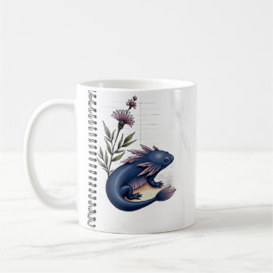Kein Regen Keine Blume Poetcore Axolotl Skizzen Ku Kaffeetasse