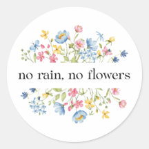 Kein Regen, keine Blume |