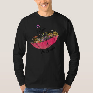Kein Regen Keine Blumen Retro Wildblumen Psychisch T-Shirt