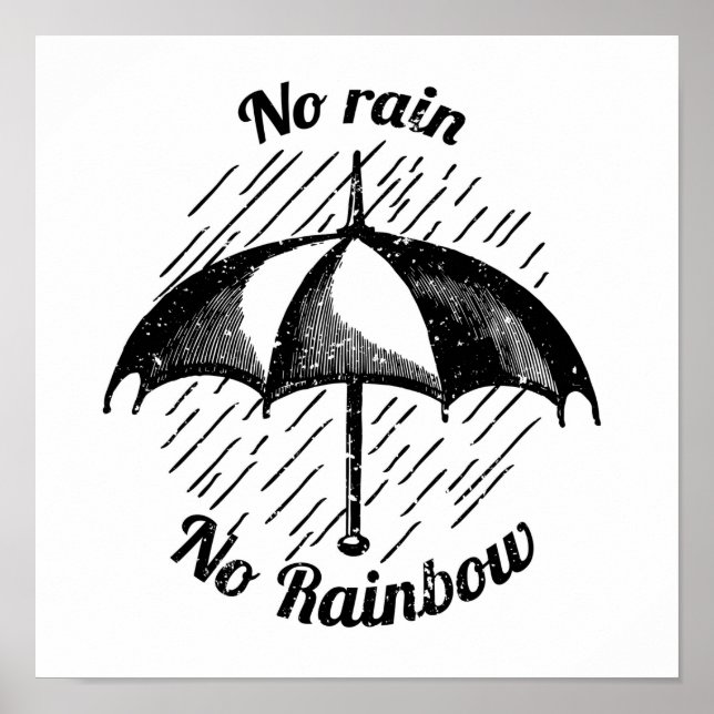 Kein Regen Poster (Vorne)