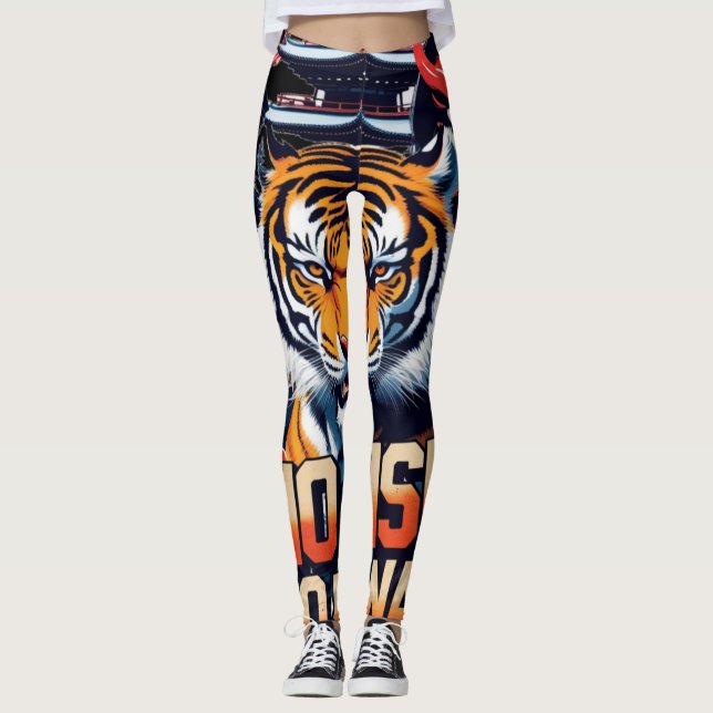Kein Risiko kein Gewinn - Samurai Tiger Leggings (Vorderseite)