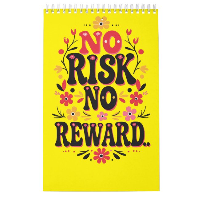 Kein Risiko, keine Belohnung - kühl Motivierend Kalender (Titelbild)