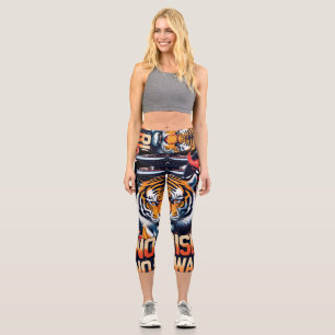 Kein Risiko keine Belohnung - Samurai Tiger Leggin Capri Leggings