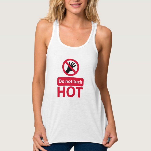 Kein rotes Zeichen für die Touch Tank Top (Vorderseite)