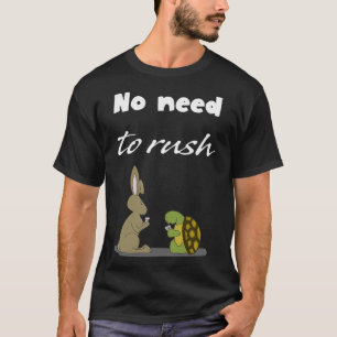 Kein Rush Black T-Shirt