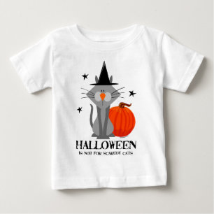 Kein Scaredy Katzen-Shirt Baby T-shirt