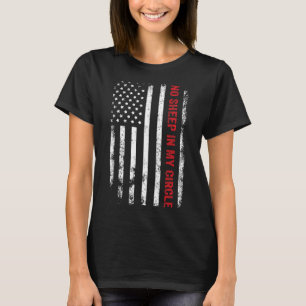 Kein Schaf in meinem Kreis Republikanischer Amerik T-Shirt