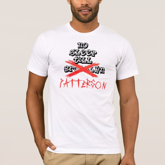 Kein Schlaf bebaut Shirt Patterson VAA (Vorderseite)