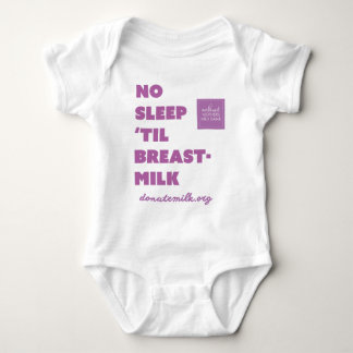 kein Schlaf 'bis Muttermilchbodysuit - nwmmb Baby Strampler
