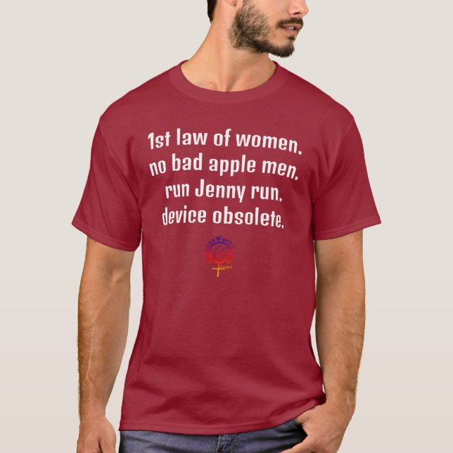 KEIN SCHLECHTER APPLES RUN JENNY RUN Unisex T-Shirt (Vorderseite)