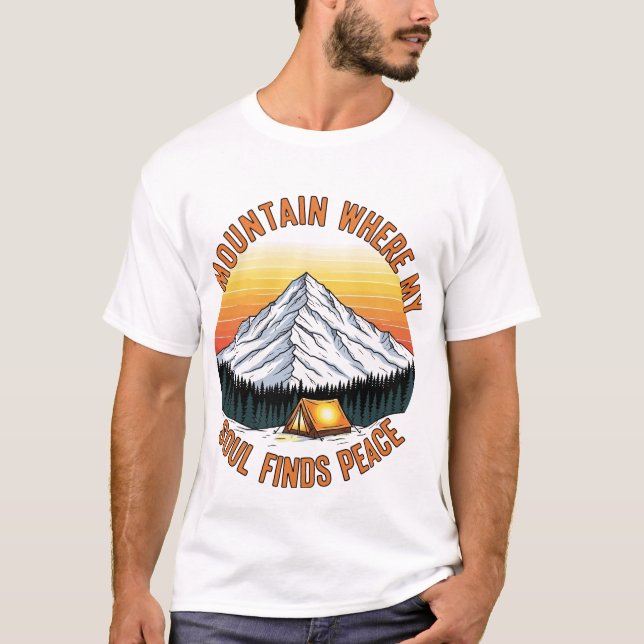 Kein schlechter Weg Wandern Zitat T-Shirt (Vorderseite)