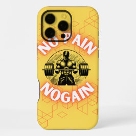 Kein Schmerz Kein Gewinn Fitnessstudio Motivation  iPhone 16 Pro Max Hülle