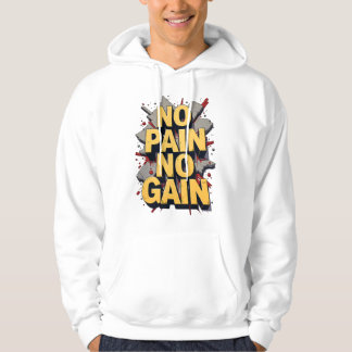 Kein Schmerz kein Gewinn Hoodie