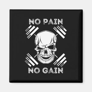 Kein Schmerz Kein Gewinn - Krafttraining Workout K Magnet