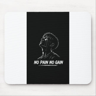 Kein Schmerz Kein Gewinn Motivationsmauspad Mousepad