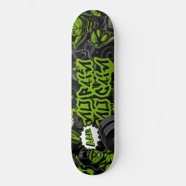 Kein Schmerz kein Gewinn Skateboard (Vorderseite)
