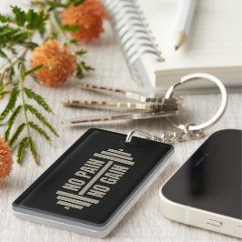 Kein Schmerz Kein Schlüsselanhänger