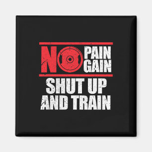 Kein Schmerz, kein Schmerz in der Bodybuilding. Magnet