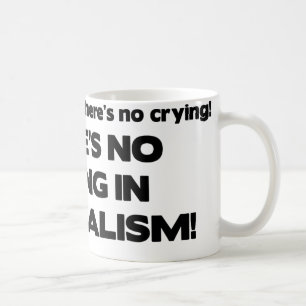 Kein Schreien im Journalismus Kaffeetasse