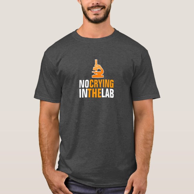 Kein Schreien im Labrador-T - Shirt (Vorderseite)