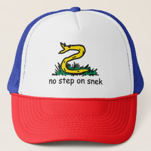 Kein Schritt auf dem Snek Meme Gadsden SnekRight g Truckerkappe