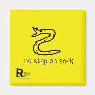 Kein Schritt auf snek Magneten Magnet