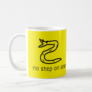 Kein Schritt auf Snek Tasse