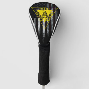 KEIN SCHRITT GADSDEN SNAKE AIRCRAFT AMERICAN FLAG GOLF HEADCOVER