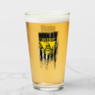 KEIN SCHRITT GADSDEN SNAKE MILITÄRISCHE LUFTFAHRTS GLAS