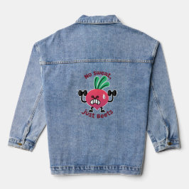 Kein Schweiß, nur Zuckerrüben Denim Jacket Jeansjacke