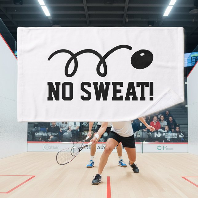 Kein Schwitzen Handtuch für Squashspieler (squash towel)