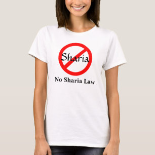 Kein Sharia-Gesetz T-Shirt