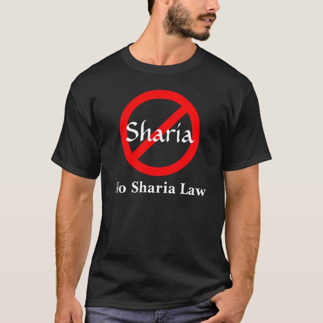 Kein Sharia Gesetz T-Shirt (Vorderseite)