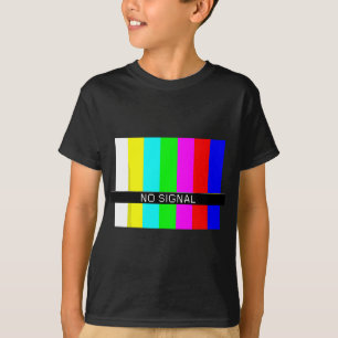 Kein Signal-TV-Bildschirm T-Shirt
