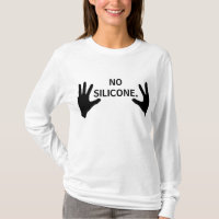Kein Silikon-Brust-T - Shirt