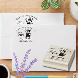 Kein Sonnenschein wie du Ich Ostern Rücksendeadres Gummistempel