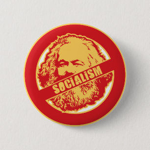 Kein Sozialismus Button