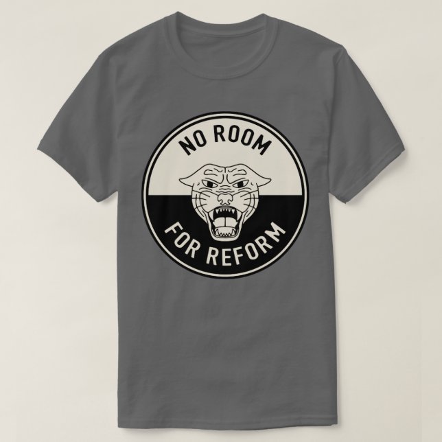 Kein Spielraum für Reformen T-Shirt (Design vorne)