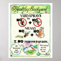 Kein Spray Poster