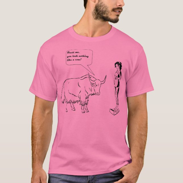 Kein Stier-Schwangerschafts-T - Shirt (Vorderseite)