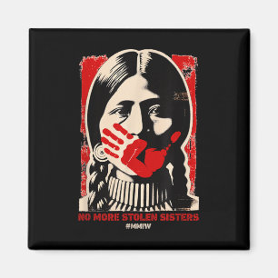 Kein Stolen Sister Red Hand Mmiw Awareness Amer me Magnet