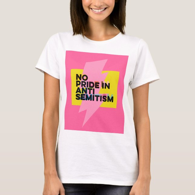 Kein Stolz auf Antisemitismus T-Shirt (Vorderseite)
