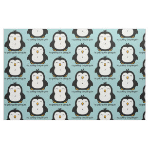 Kein Stoßen des Pinguin-Musters Stoff